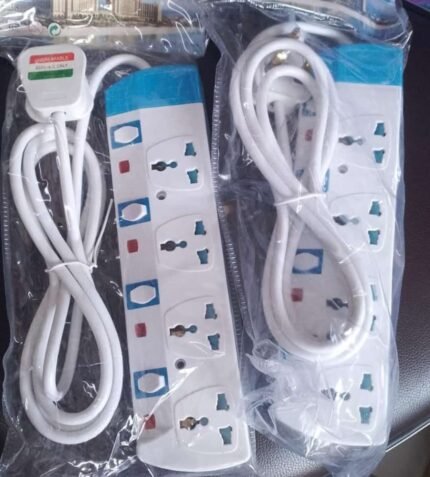 Power King 4 way 3metres Extension With Switches