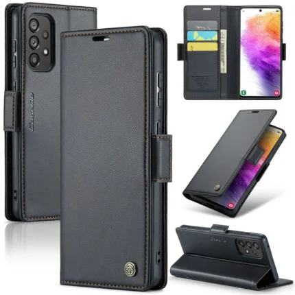 Leather Flip Cover for Samsung Galaxy A33 CaseMe